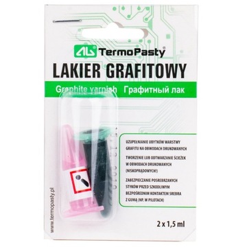 LAKIER GRAFITOWY DO NAPRAWY ŚCIEŻEK STYKÓW PILOTA