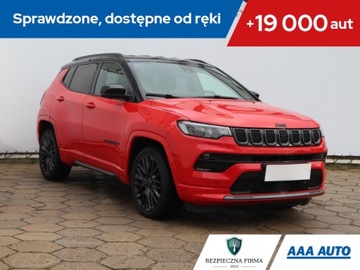 Jeep Compass II SUV Facelifting 1.3 GSE T4 150KM 2021 Jeep Compass 1.3 T-GDI, Salon Polska, Serwis ASO