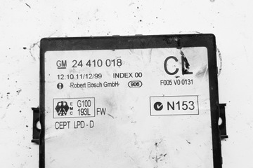 MODUL POHODĚ OPEL ASTRA F (56_, 57_) 24410018 DIESEL 1998