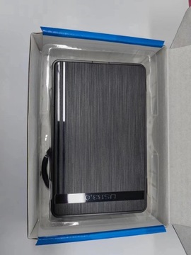 КОРПУС FAST 2,5 ДЮЙМА USB 3.0, С ЭФФЕКТОМ ЧЕРНОЙ СТАЛИ