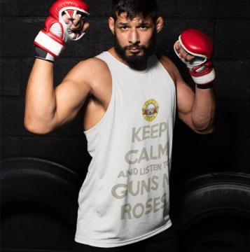 МАЙКА HORROR/ROCK KEEP CALM GUN'S N ROSES