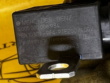 KLIKA POJISTKA PYROTECHNICKÝ MERCEDES TŘÍDA E W213