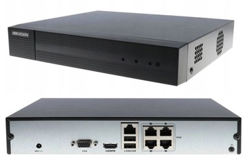 Hikvision IP 4 PoE-рекордер для IP-камер + Диск