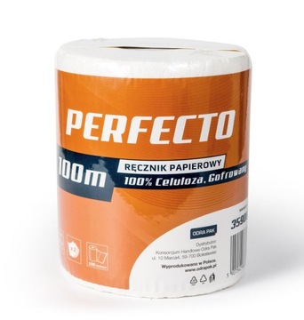 RĘCZNIK PAPIEROWY PERFECTO 100 METRÓW