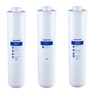 Zestaw wkładów Aquaphor Kryształ H K3, KH i K7