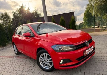 Volkswagen Polo VI Hatchback 5d 1.0 MPI 80KM 2019 Volkswagen Polo 1.0MPi 80ps Ledy 5Drzwi Tylko107TysKm Bezwypadkowy 1Wlasci, zdjęcie 8