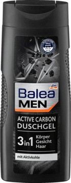 Balea MEN Active Carbon 3w1 Żel pod Prysznic Cedr