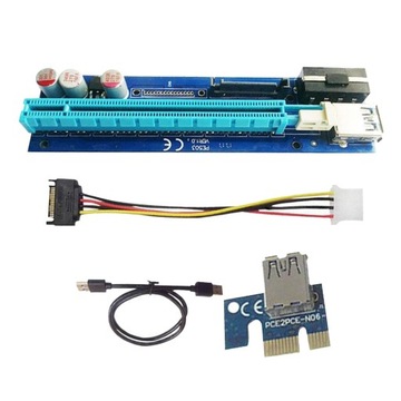 PE503 Karta PCI 4PIN + Adapter