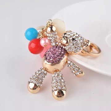 БРЕЛОК Брелок Мишка Тедди с цирконами Мишка Тедди