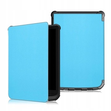 Чехол WRO Pocketbook Touch Lux 4 Basic Lux 2 синий