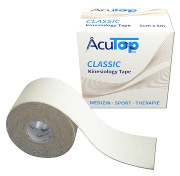 KINESIOLOGY TAPE ACUTOP DLA SKÓRY WRAŻLIWEJ SOFT
