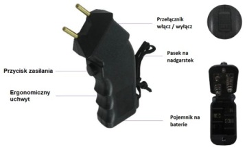 МОЩНЫЙ электрический толкатель MANUAL SHOCK USA