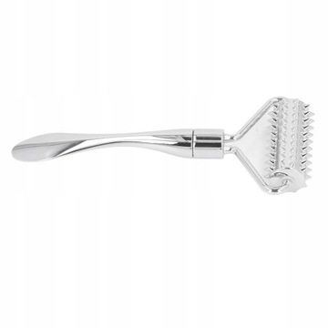 Металлический акупунктурный массажный ролик для расслабления мышц.