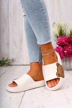 KLAPKI DAMSKIE KAPCIE LEKKIE MIĘKKIE KOLOROWE