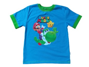 Bluzka KRÓTKI T-SHIRT KOSZULKA 152 SUPER MARIO
