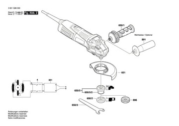 Bosch kontroler prędkości do szlifierki BAGX 125