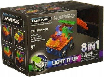 Лазерные колышки 8 в 1 Автомобильные беговые дорожки