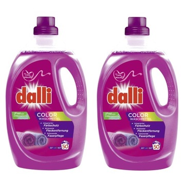 Żel do prania DALLI Color 50 prań 2x 2,75 l