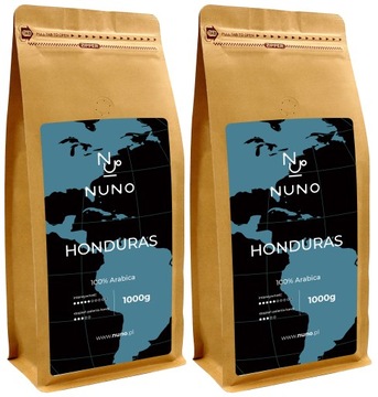 KAWA HONDURAS ŚWIEŻA 72H OD WYPALENIA NUNO 2X1KG