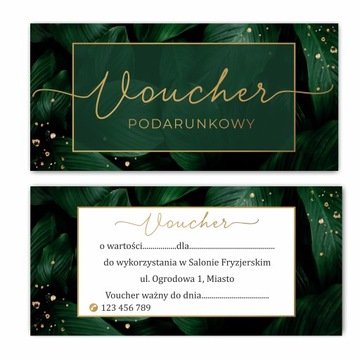 Bon, voucher podarunkowy DL 100 szt