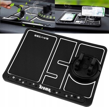 АВТОМОБИЛЬНЫЙ КОВрик ПРОТИВОСКОЛЬЗЯЩИЙ ДЛЯ ТЕЛЕФОНА 4в1