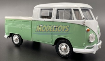 Пикап VW Type 2 T1 с двойной кабиной 1:24 Motormax 79343