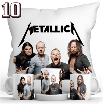METALLICA КРУЖКА + ПОДУШКА + НАБОР ИМЕНИ