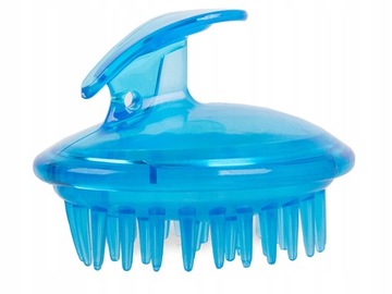 СИЛИКОНОВАЯ МАССАЖНАЯ ЩЕТКА ДЛЯ МЫТЬЯ ГОЛОВЫ И ТЕЛА, РАССЛАБЛЯЮЩАЯ КОЖУ.