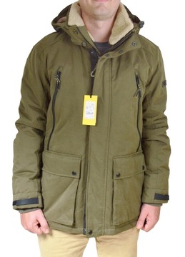 Camel Active kurtka ciepła zimowa parka M 52 khaki