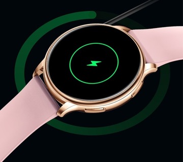 PIĘKNY SMARTWATCH ZEGAREK DAMSKI TEMPERATURA PULS