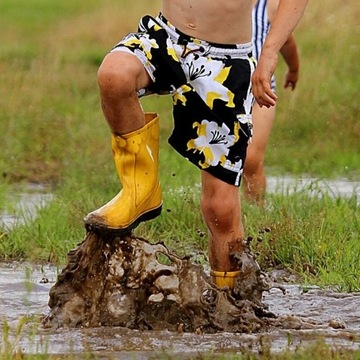 Резиновые сапоги, резиновые сапоги, легкие, удобные, короткие резиновые сапоги.