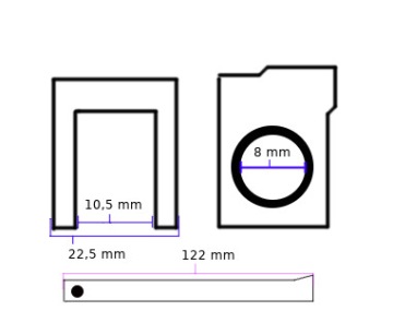 Suzuki SFV 650 GLADIUS BANDIT 650 1250 ПЕРЕДНЯЯ ПОДНОЖКА