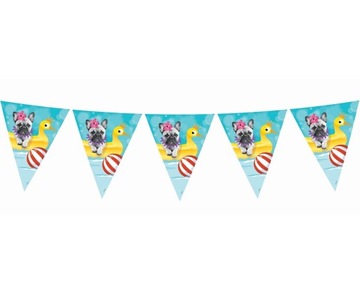 GIRLANDA FLAGI HAWAJSKIE PARTY 3 M