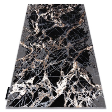 DYWAN GLAMOUR 180x270 cm ABSTRAKCJA szary #GR4408