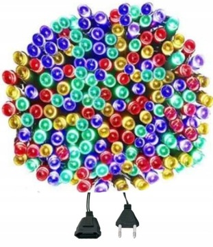 Lampki Choinkowe 300LED Zewnetrzne/wew,201 - 300,wielokolorowy