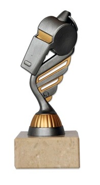 Statuetka GWIZDEK piłka nożna nagroda 16cm +GRAWER