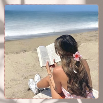 Набор из 6 праздничных заколок для волос с яркими цветами плюмерии, 8 см.