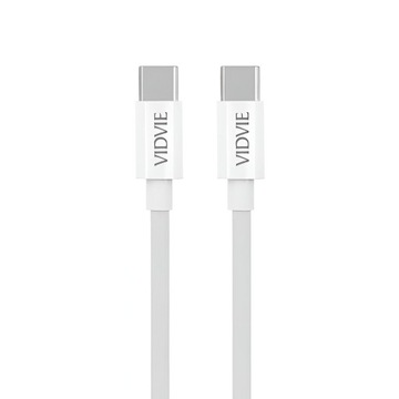 Кабель USB C (тип C, 3 А, 60 Вт, двусторонняя быстрая зарядка, 1 м)
