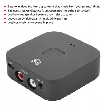 Bluetooth-приемник RCA Адаптер AUX с разъемом 3,5 мм
