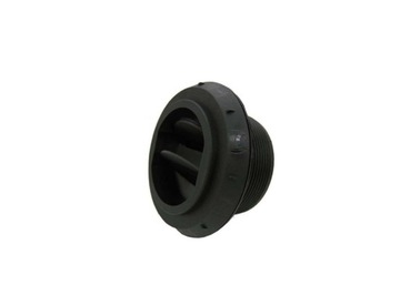 WYLOT POWIETRZA 60mm ZAMYKANY CZARNY WEBASTO