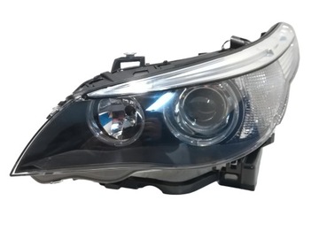 BMW 5 E60 E61 05-07r REFLEKTOR LAMPA PRZÓD D1S+H7
