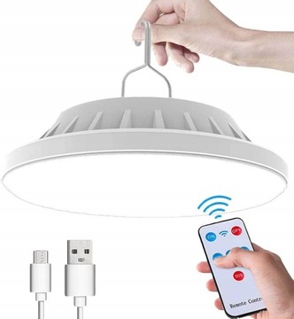 LAMPA SOLARNA NOCNE WYCIECZKI LED IPX7 WISZĄCA WODOODPORNA USB WHOLEFIRE