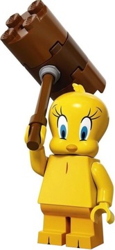 LEGO MINIFIGURES SERIA LOONEY TOONS FIGURKA PTASZEK TWEETY KANAREK 71030 5