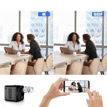 МИНИ-ИНФРАКРАСНАЯ КАМЕРА СКРЫТОГО ОБНАРУЖЕНИЯ WIFI 4K