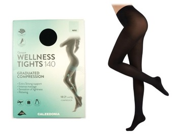 Calzedonia rajstopy Wellness Tights 140 DEN czarne - 5 - XL