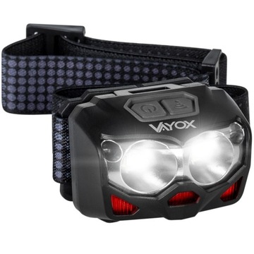 LATARKA CZOŁOWA CZOŁÓWKA LAMPA LED USB MOCNA IP65