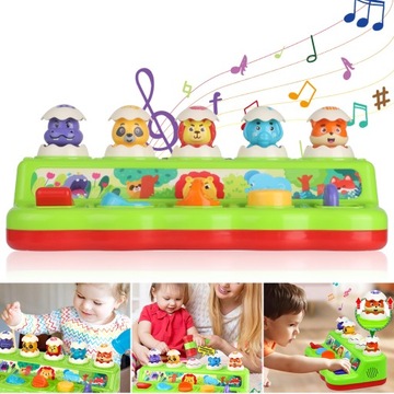 ИГРЫ ДЛЯ ДЕТЕЙ 1 ГОДА ЖИВОТНЫЕ ВСПЛОЖНЫЕ РАЗВИВАЮЩИЕ МОНТЕССОРИАНСКИЕ ИГРЫ С МУЗЫКОЙ