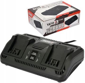 ДВОЙНОЕ ЗАРЯДНОЕ УСТРОЙСТВО YATO 18V YT-82849