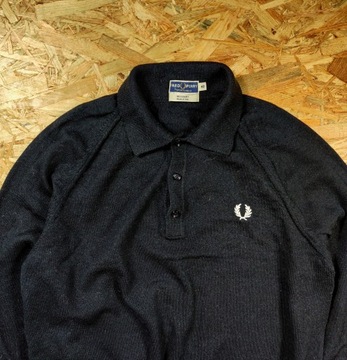 Sweter wełniany FRED PERRY REISSUES Casual 40