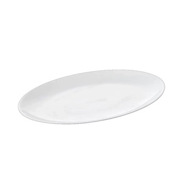 Półmisek owalny na przekąski i drugie dania Wilmax 25,5 cm biała porcelana